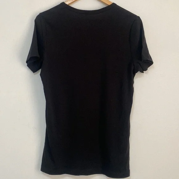 Black Casual T-shirt - Size 2XL - Picture 3 of 3